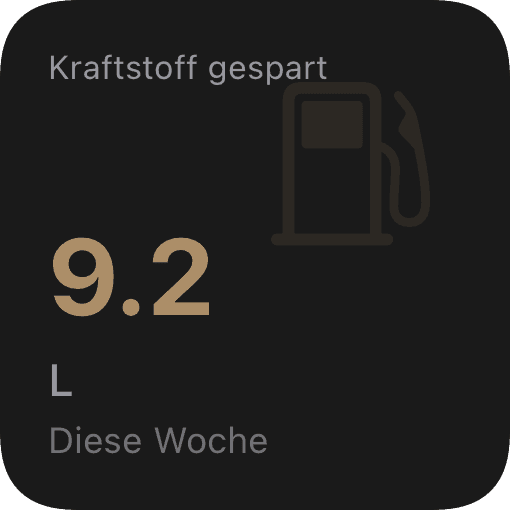 Sprit gespart (dark)