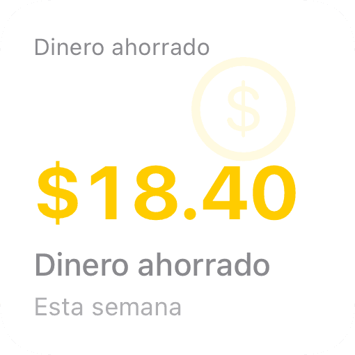 Dinero ahorrado (light)