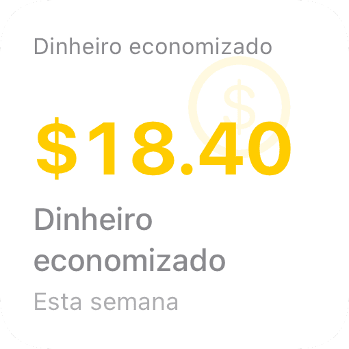 Dinheiro economizado (light)