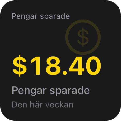 Pengar sparat (dark)