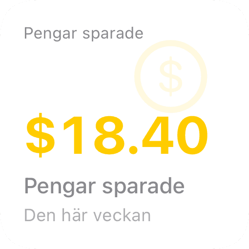 Pengar sparat (light)