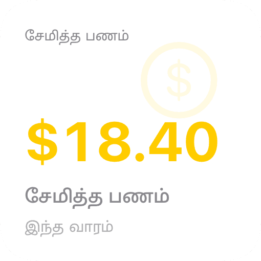 பணச் சேமிப்பு (light)