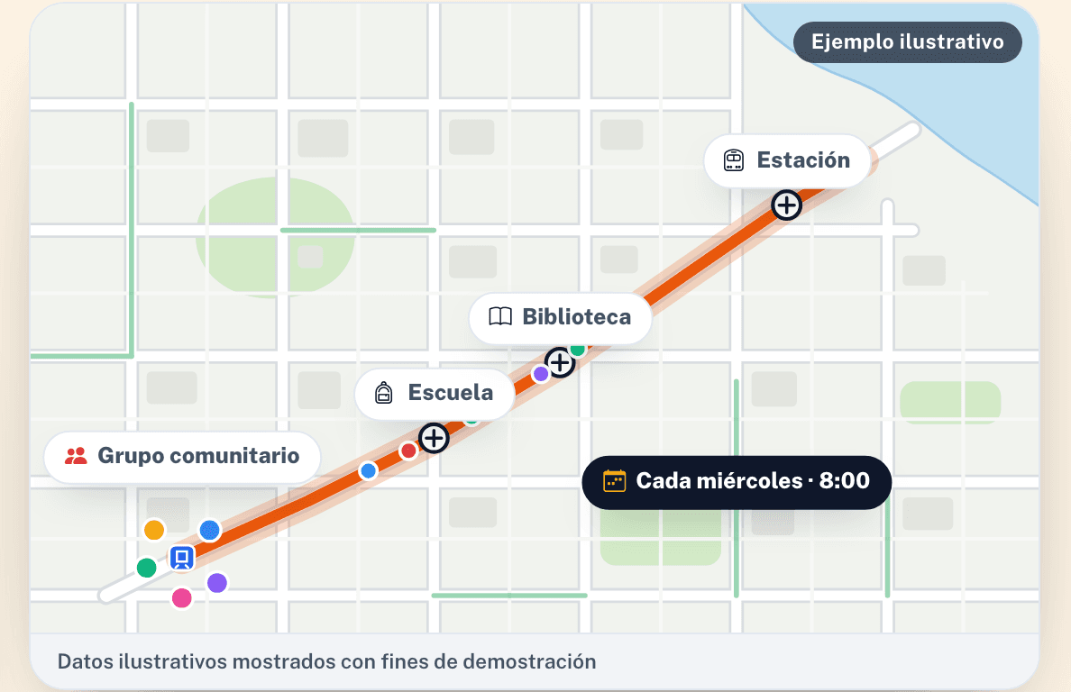 Activar el corredor