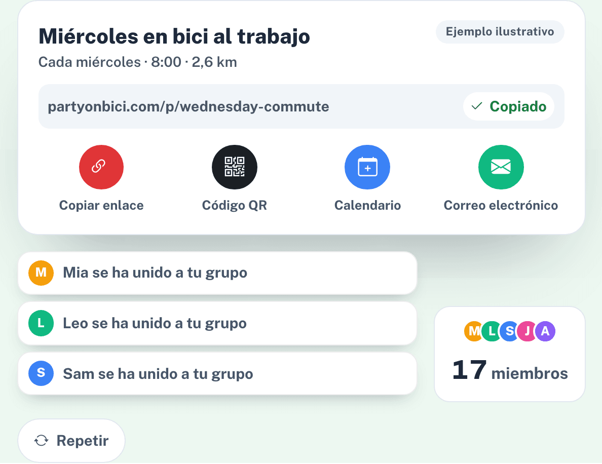 Invita a tu comunidad