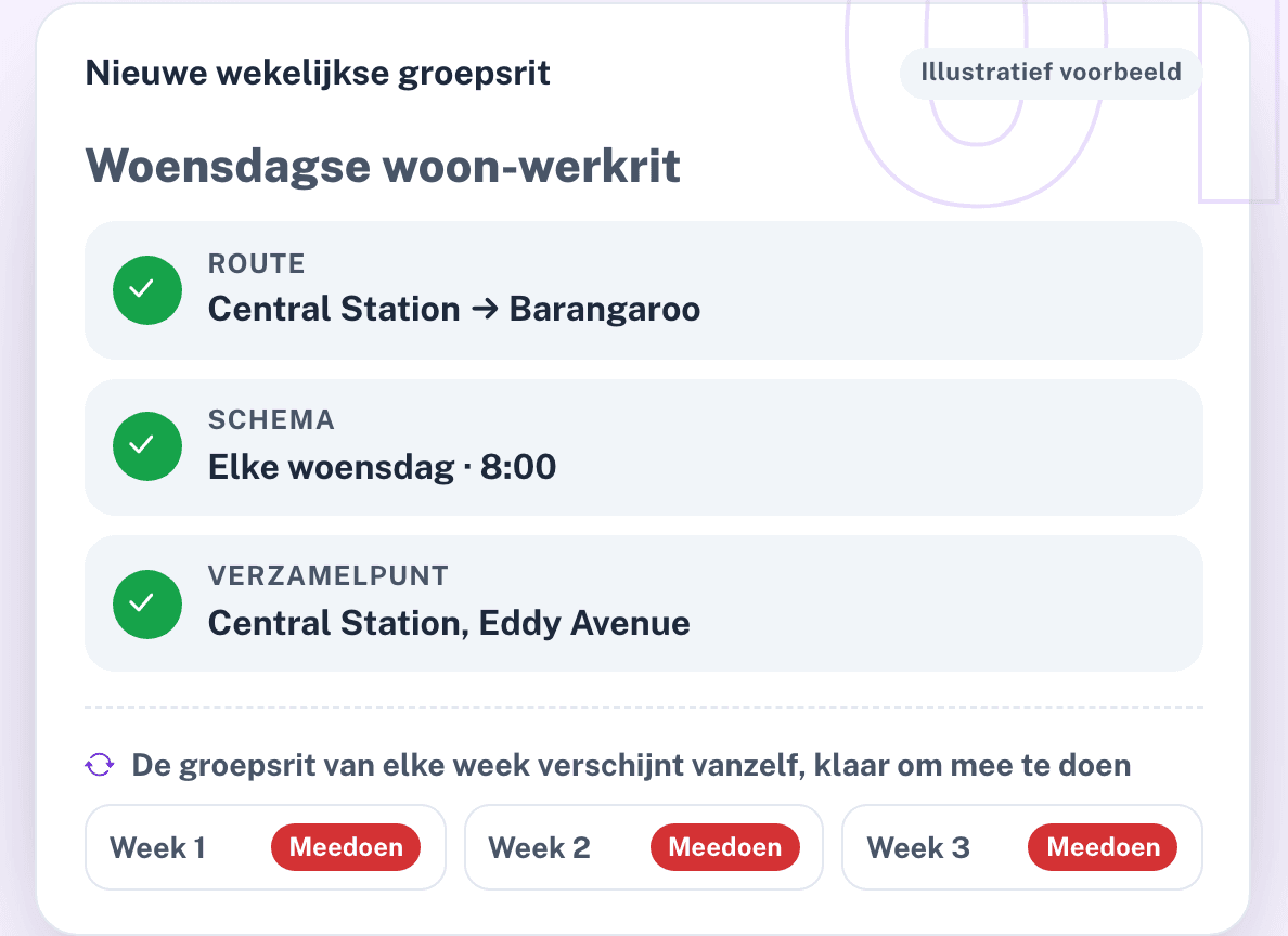 Maak het programma aan