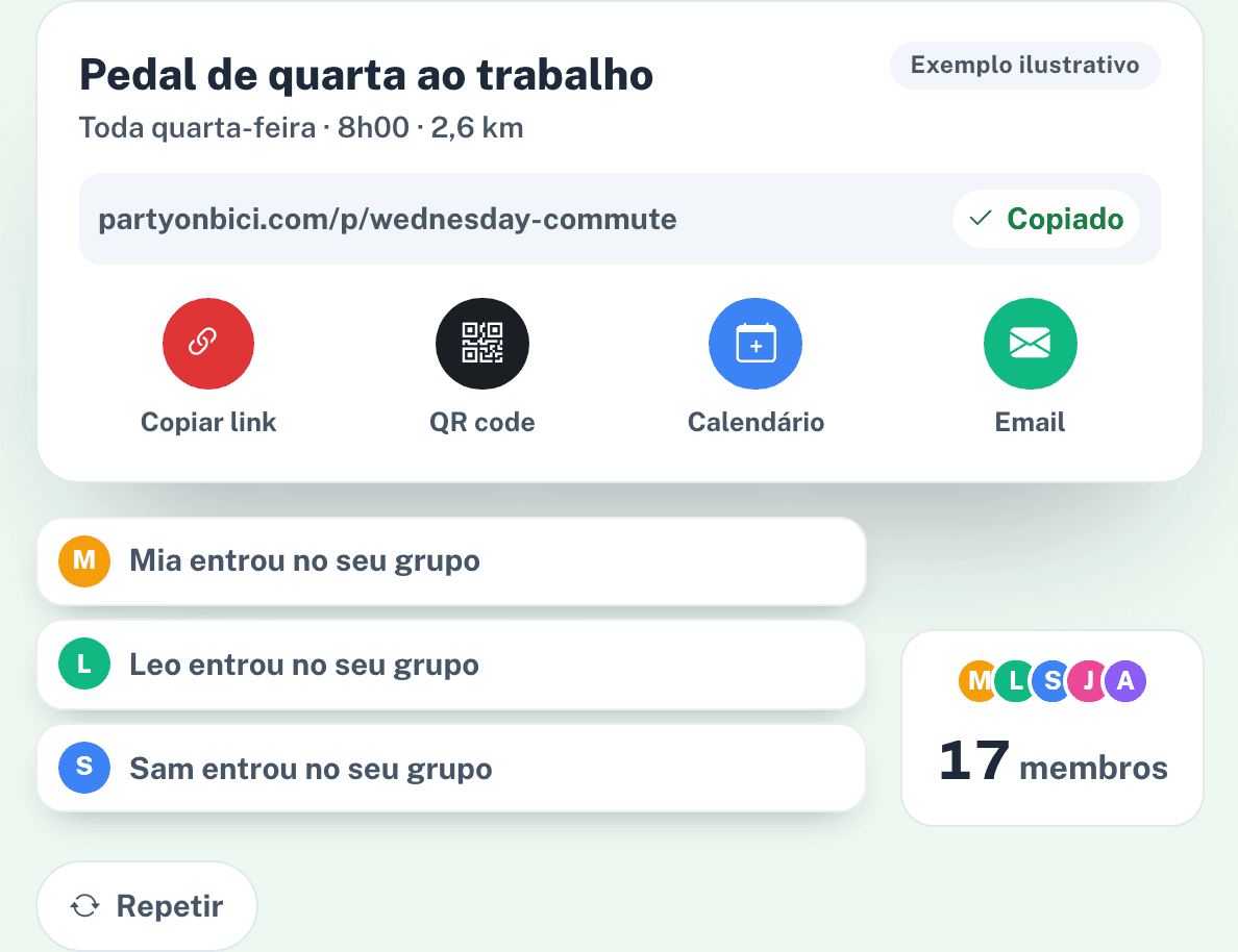 Convidar a sua comunidade