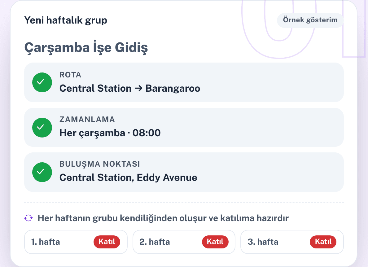 Programı oluşturun