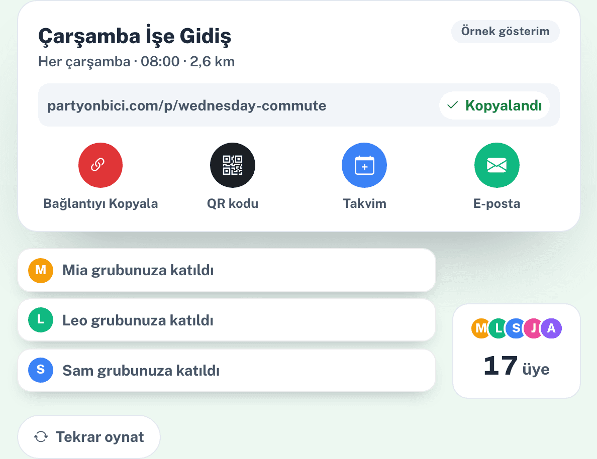 Topluluğunuzu davet edin