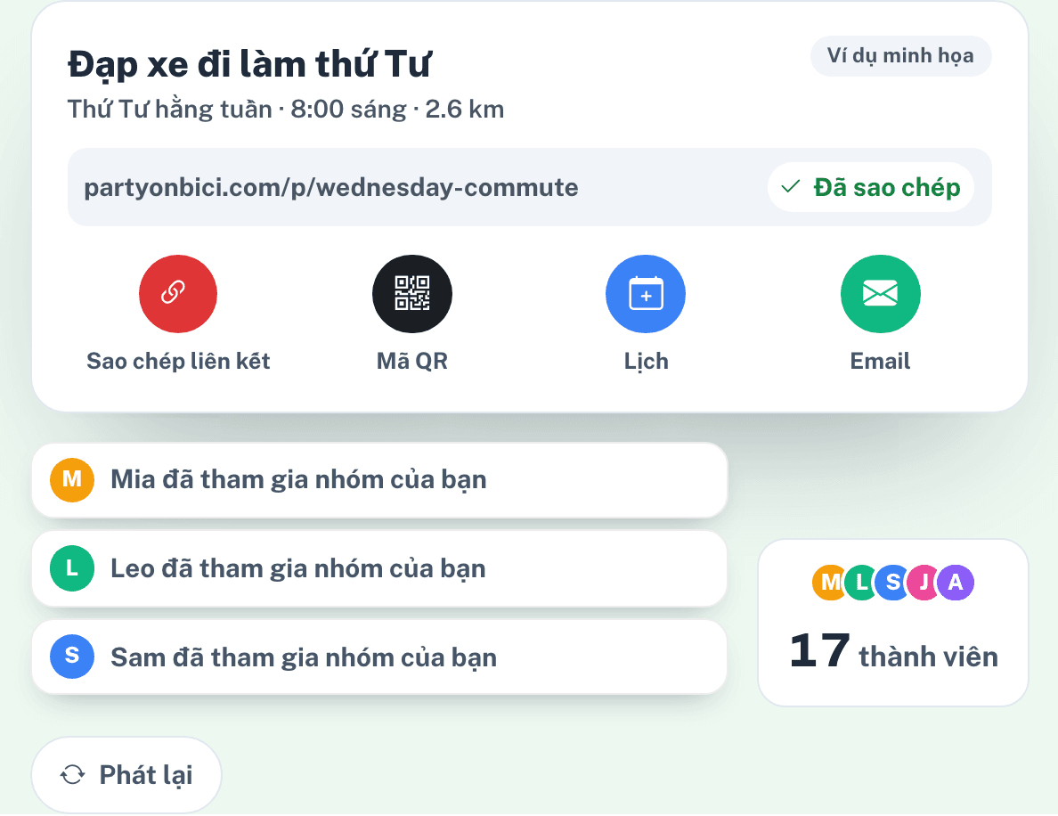 Mời cộng đồng của bạn