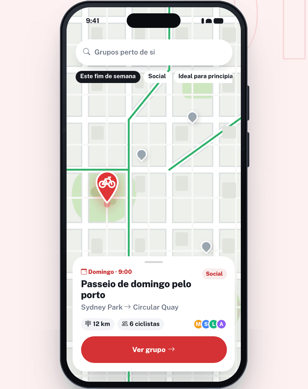 Encontre um grupo