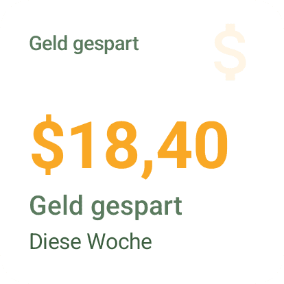 Android Widget Eingespartes Geld