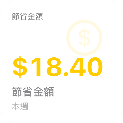 iOS 節省金錢小工具