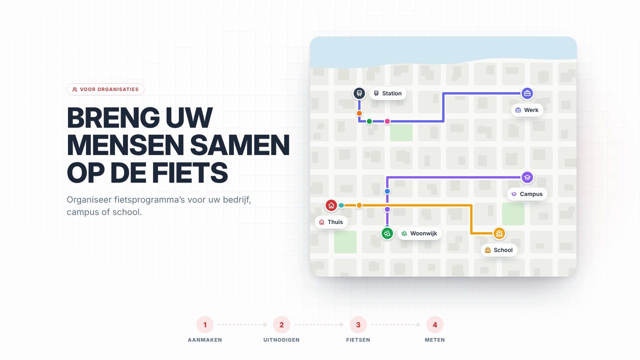 Help uw gemeenschap om samen te fietsen