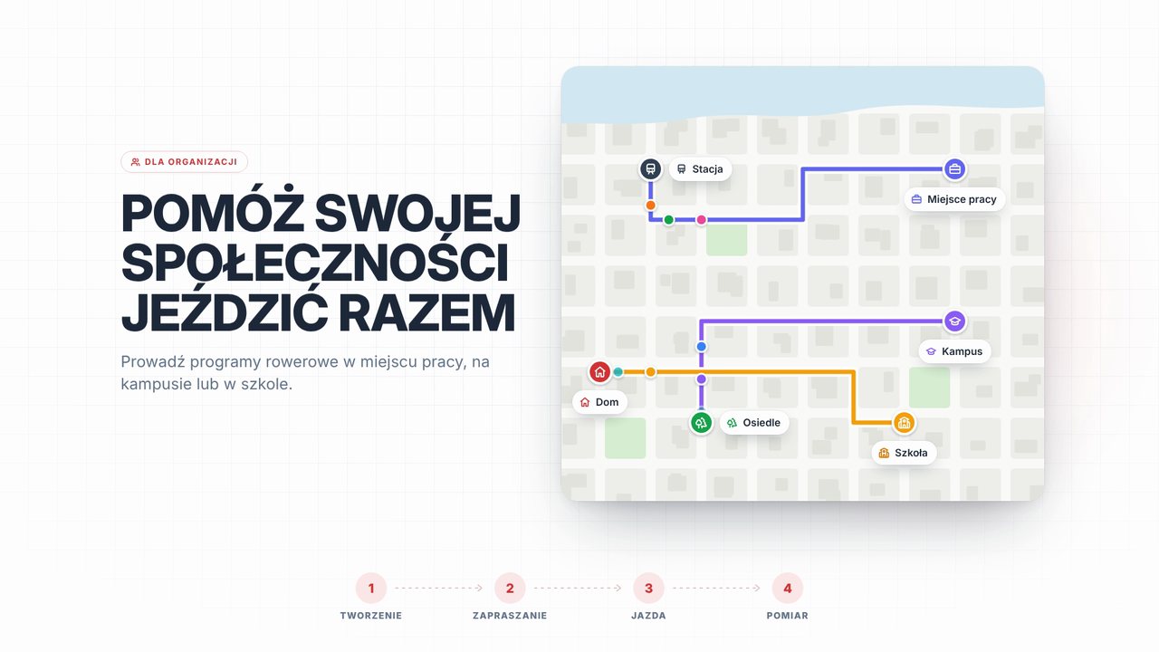 Pomóż swojej społeczności jeździć razem
