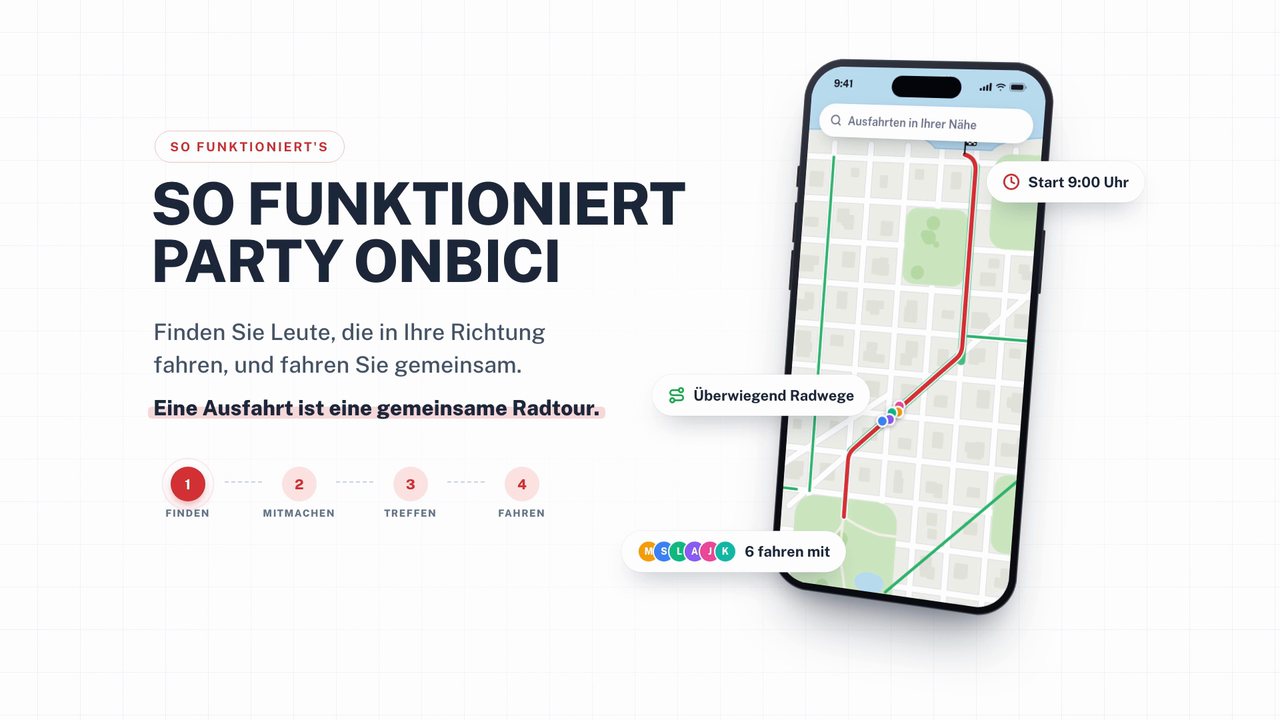So funktioniert Party Onbici