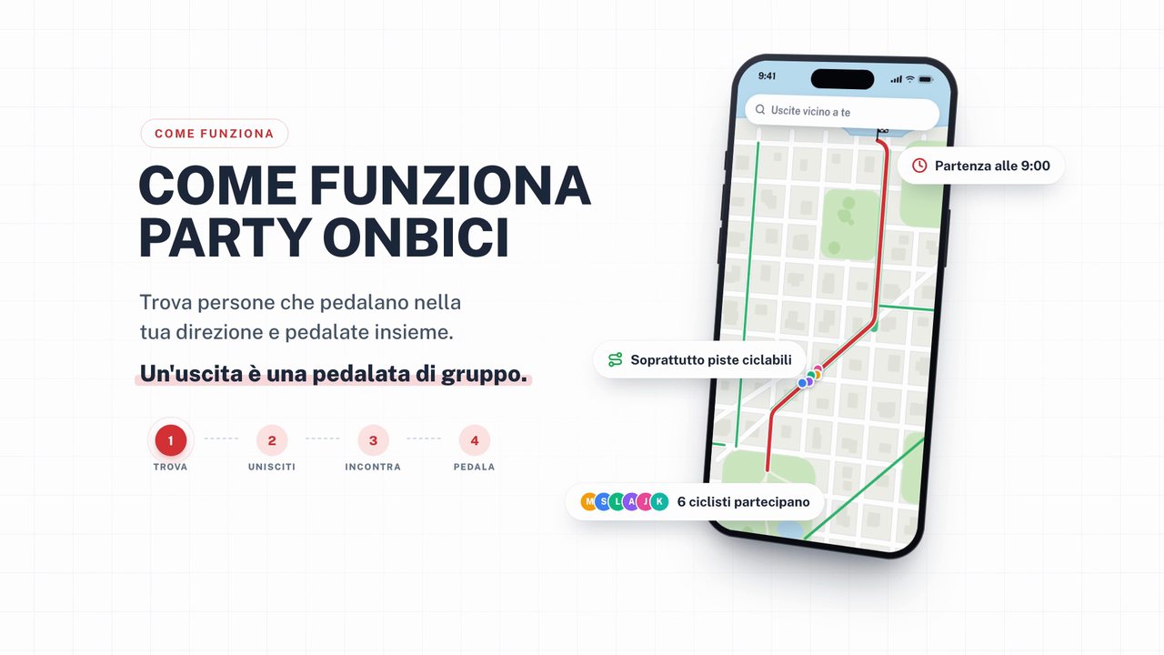 Come funziona Party Onbici