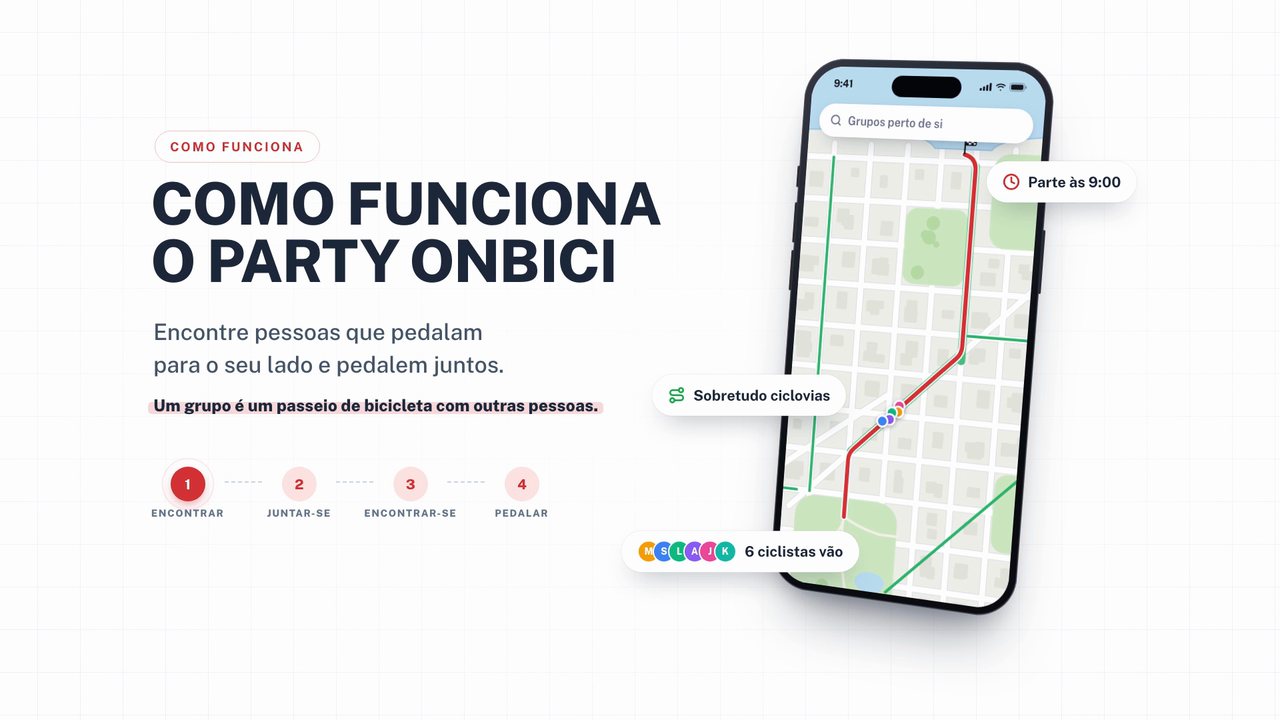 Como funciona o Party Onbici
